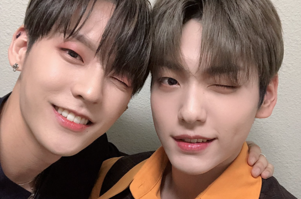 Txt Soobin Has Released A Photo With Btob Minhyuk Two People Who Look Exactly Like Each Other Nomnomkiyow