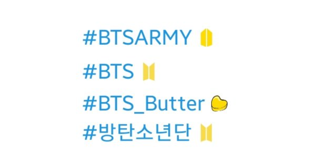 Bts Butter のツイッター絵文字が登場 可愛すぎるデザインが話題に Nomnomkiyow